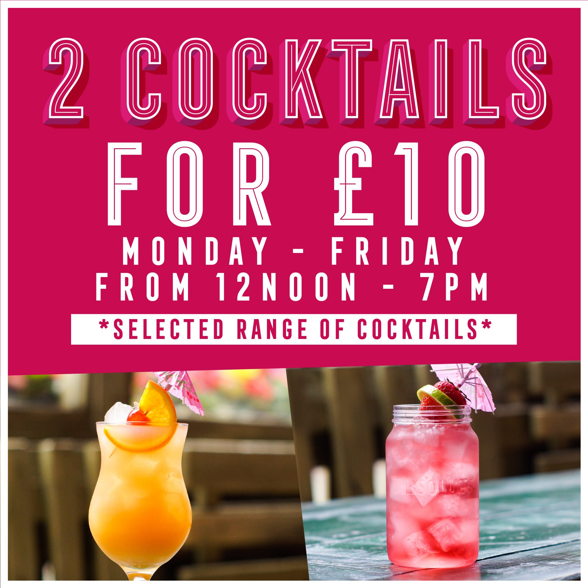2 For £10 Cocktails – Granny Annies 2 For £10 Cocktails – Granny Annies